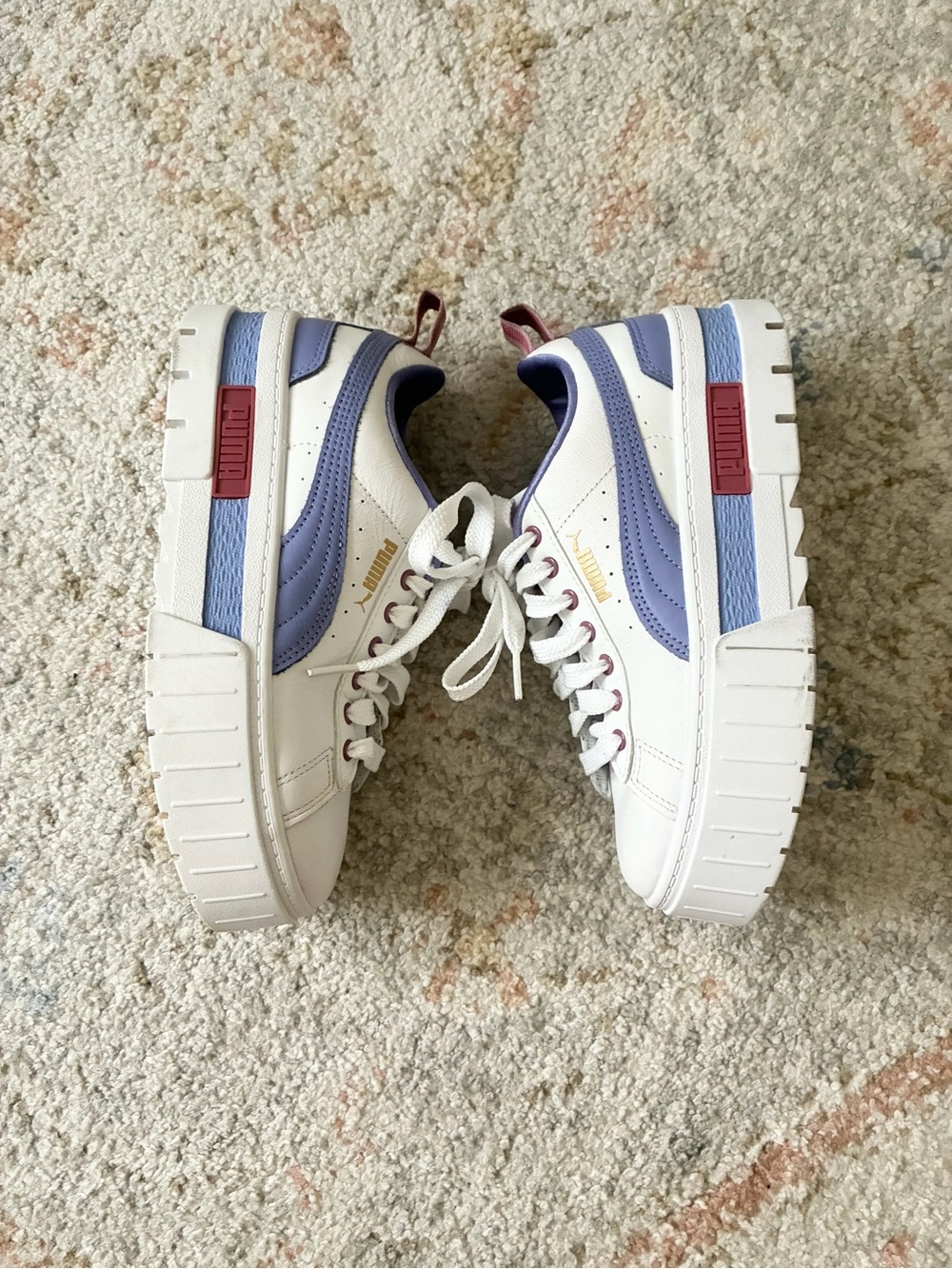 Puma Mayze UT Pop Pastel Chunky Platform Y2K Sneakers - Sz 6 - Picture 4 of 9